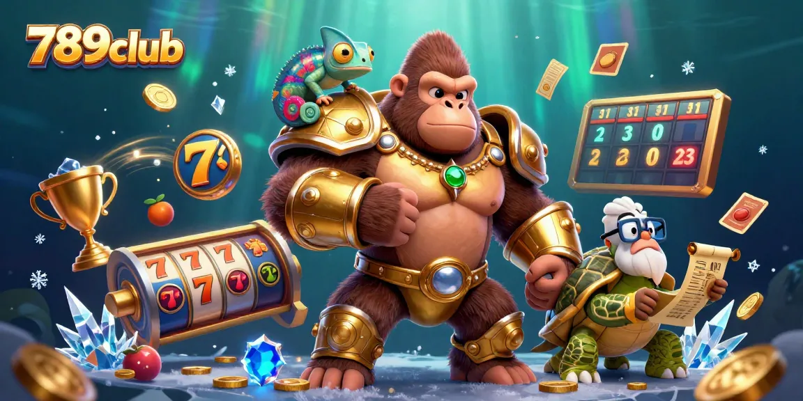 Experience thrilling gameplay at 789club with vibrant casino characters and dynamic winning elements.